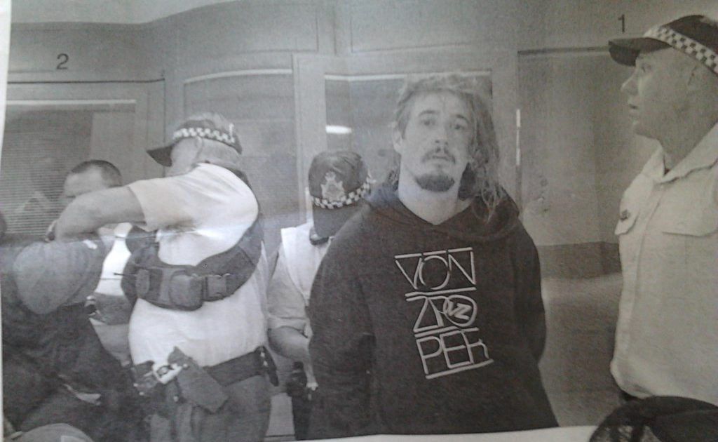 Drug offender Daryl Hall in a photo from his Facebook page. Drug offender Daryl Hall in a photo from his Facebook page.